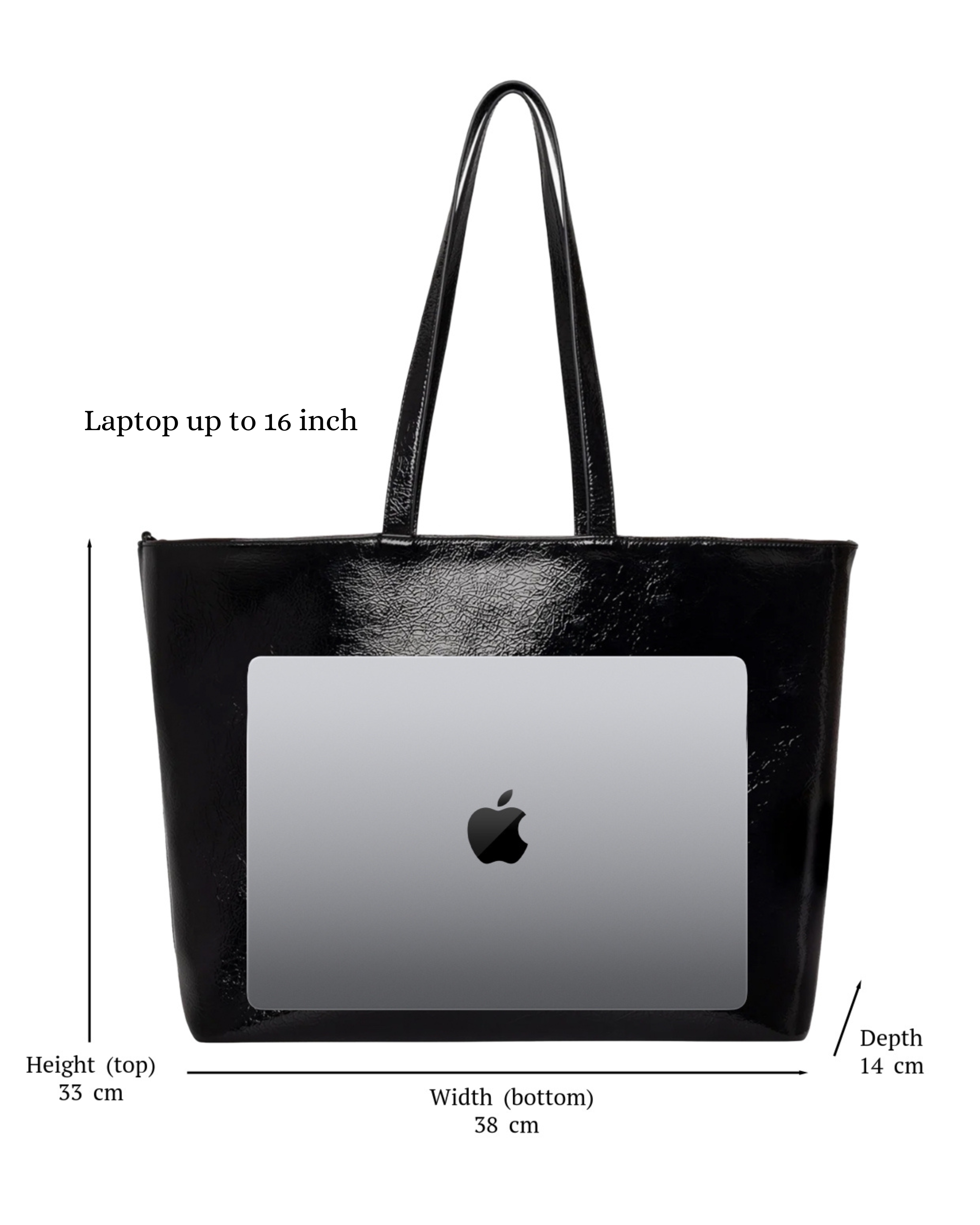 AMS bag - Reversible black/brown