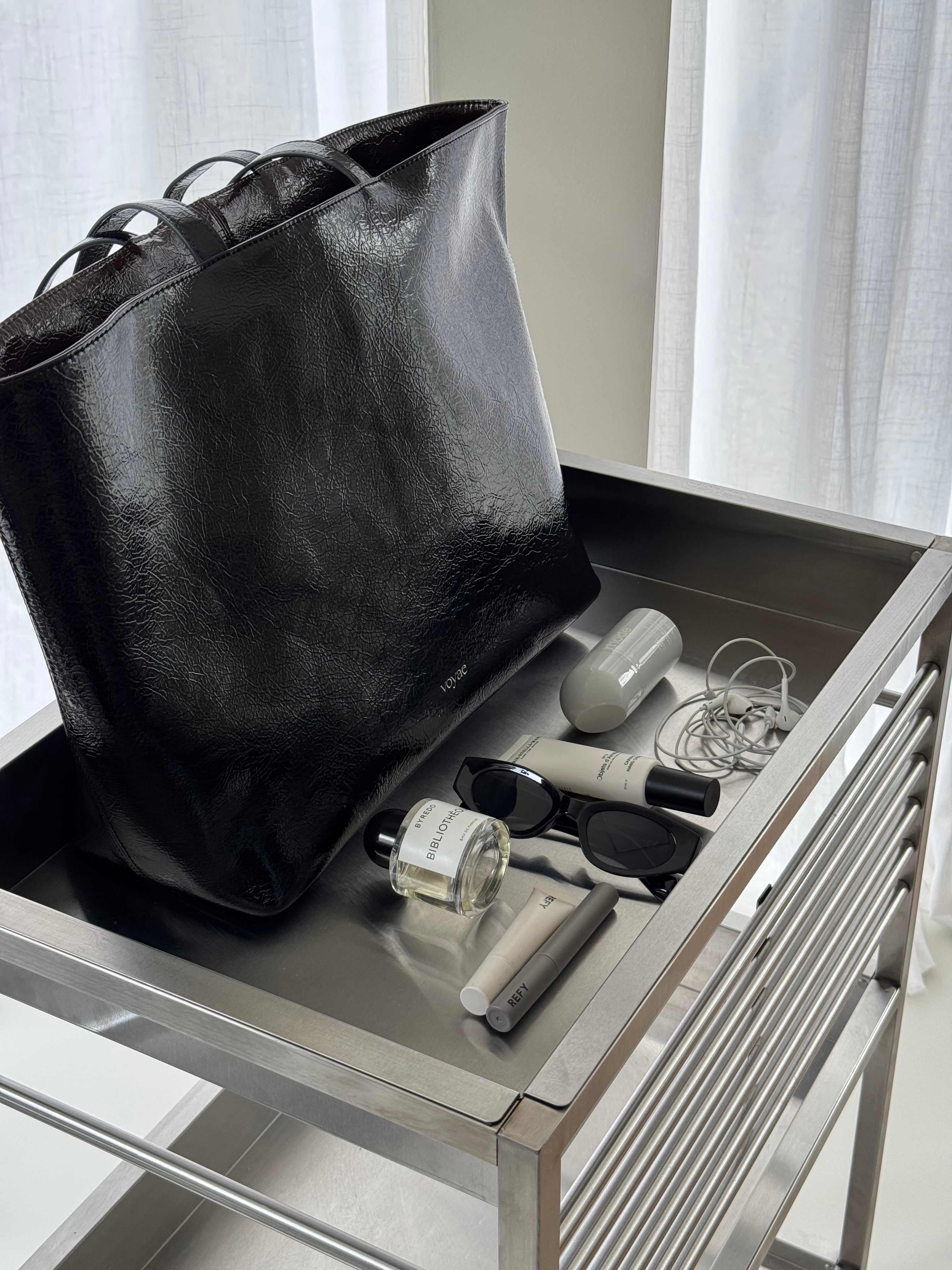 AMS bag - Reversible black/brown