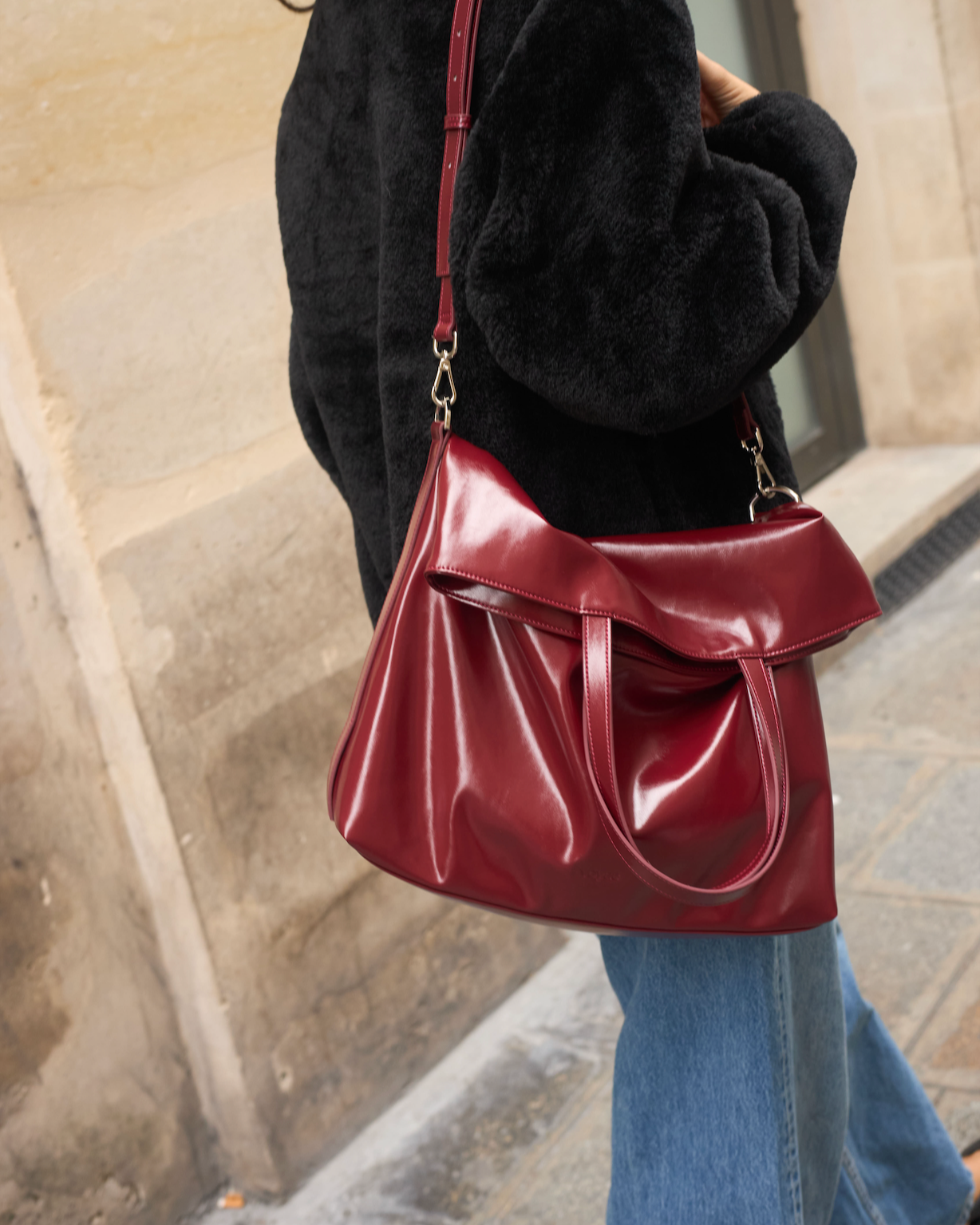 PRS bag - Ruby red