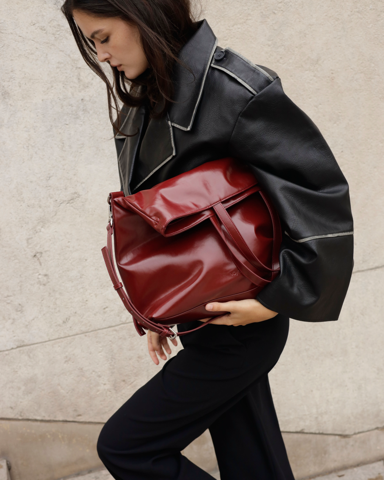 PRS bag - Ruby red