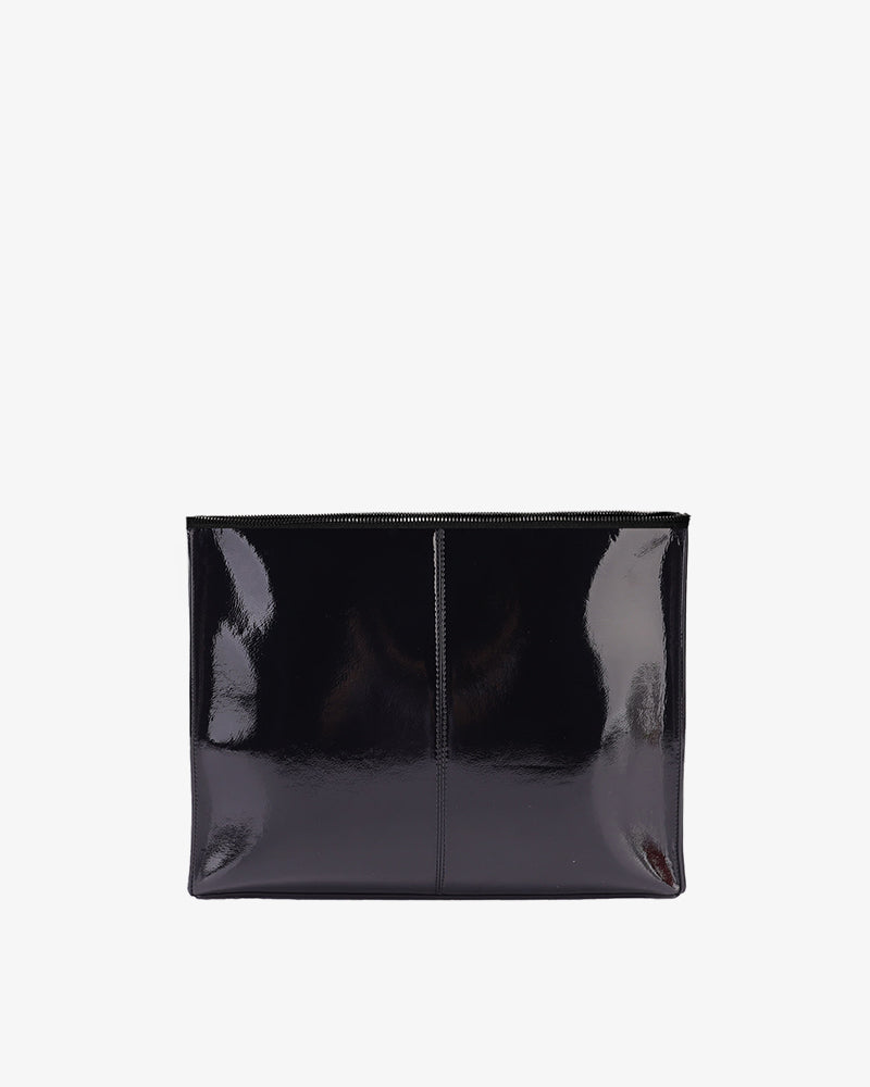 BCN bag bottom - Black vegan leather